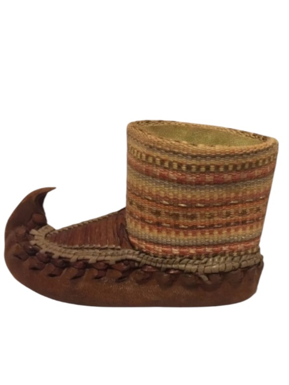 VINTAGE Opanak Folk Dance Miniature Shoe